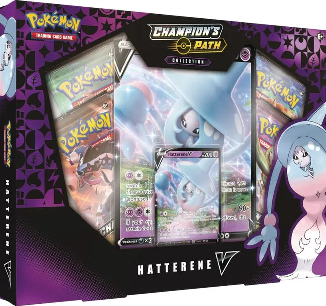 Pokémon TCG - Sword & Shield - Champion's Path - Hatterene V Collection-1