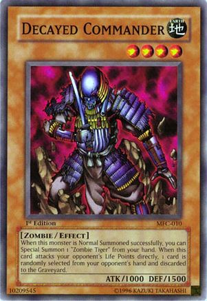 Decayed Commander (MFC-010) - Magician's Force 1st Edition-1