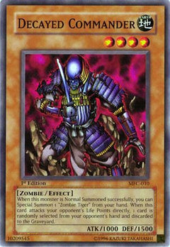 Decayed Commander (MFC-010) - Magician's Force 1st Edition-1