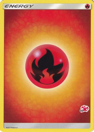 Fire Energy (#22 Charizard Stamped) - Battle Academy-1