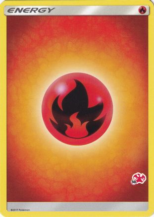 Fire Energy (#38 Charizard Stamped) - Battle Academy-1