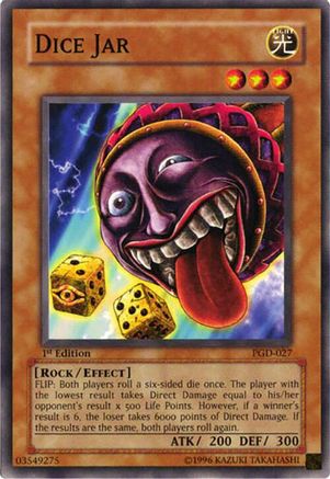 Dice Jar (PGD-027) - Pharaonic Guardian 1st Edition-1