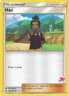 Hau - 120/149 (#41 Charizard Stamped) - Battle Academy-1