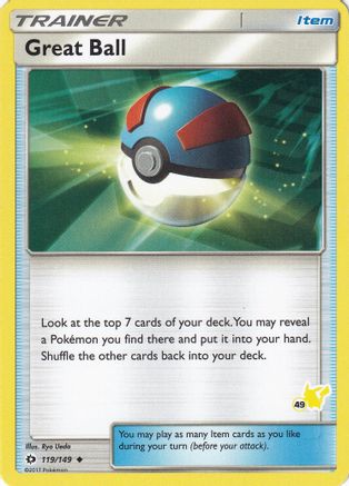 Great Ball - 119/149 (#49 Pikachu Stamped) - Battle Academy-1