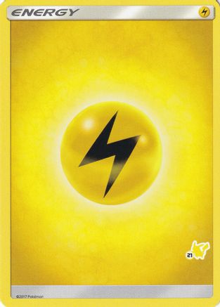 Lightning Energy (#21 Pikachu Stamped) - Battle Academy-1