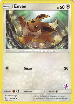 Eevee - 49/68 (Mewtwo Stamped) 49 - Battle Academy-1