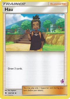 Hau - 120/149 (Mewtwo Stamped) - Battle Academy-1