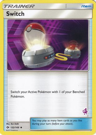 Switch - 132/149 (Mewtwo Stamped) - Battle Academy-1