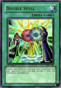 Double Spell (MFC-106) - Magician's Force 1st Edition-1