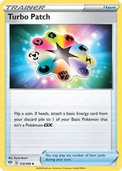 Turbo Patch 172/189 - SWSH03 Darkness Ablaze-1