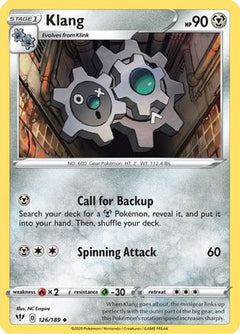 Klang 126/189 - SWSH03 Darkness Ablaze-1