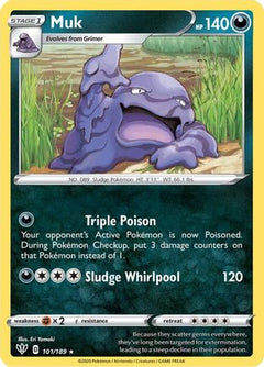 Muk 101/189 - SWSH03 Darkness Ablaze-1