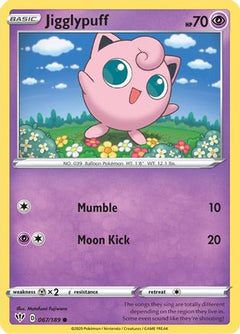 Jigglypuff 67/189 - SWSH03 Darkness Ablaze-1