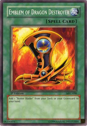 Emblem of Dragon Destroyer (MFC-090) - Magician's Force Unlimited-1