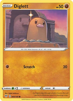 Diglett 84/189 - SWSH03 Darkness Ablaze-1