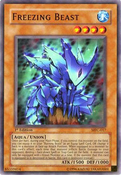 Freezing Beast (MFC-017) - Magician's Force 1st Edition-1