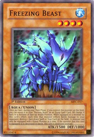 Freezing Beast (MFC-017) - Magician's Force 1st Edition-1