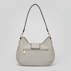 Temptation Italy Faux Leather Small Shoulder Bag with Dragonfly and Flowers-2