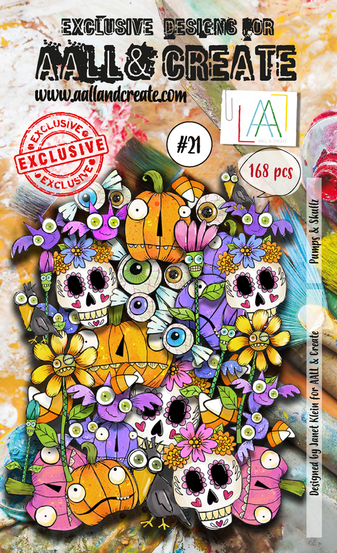 AALL and Create #21 - Ephemera Die-Cuts - Pumps & Skullz-1