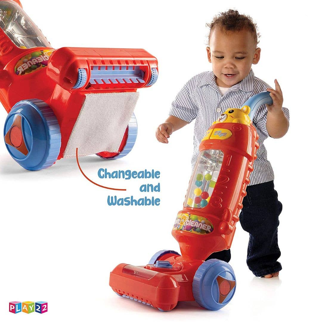 Play22 - Kids Vacuum Cleaner Toy for Toddler with Lights & Sounds - Ages 3+-4