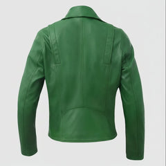 Women’s Lightweight Leather Fashion Jacket | Soft Naked Cowhide Casual Moto Style-25