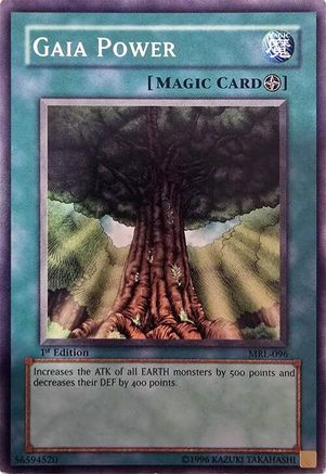 Gaia Power (MRL-096) - Magic Ruler 1st Edition-1