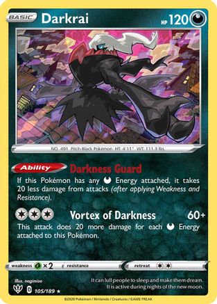 Darkrai - 105/189 - Deck Exclusives-1