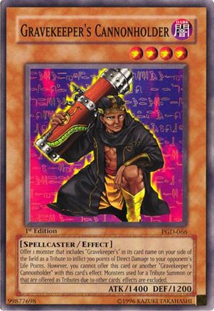 Gravekeeper's Cannonholder (PGD-066) - Pharaonic Guardian Unlimited-1