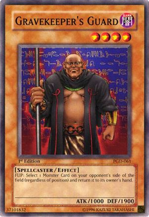 Gravekeeper's Guard (PGD-061) - Pharaonic Guardian 1st Edition-1