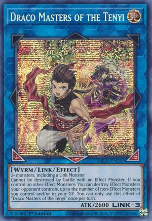 Draco Masters of the Tenyi (MP20-EN205) - 2020 Tin of Lost Memories 1st Edition