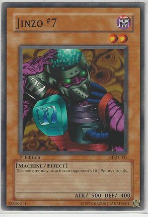 Jinzo #7 (MRD-035) - Metal Raiders 1st Edition-1