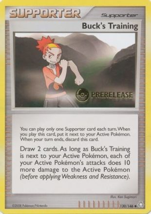 Buck's Training - 130/146 (Prerelease) 130 - Miscellaneous Cards & Products-1