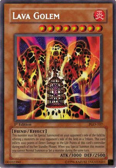 Lava Golem (PGD-107) - Pharaonic Guardian 1st Edition-1