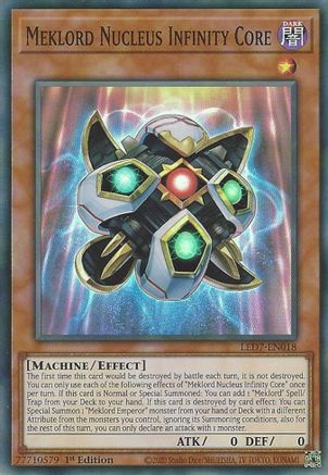 Meklord Nucleus Infinity Core (LED7-EN018) - Legendary Duelists: Rage of Ra Unlimited
