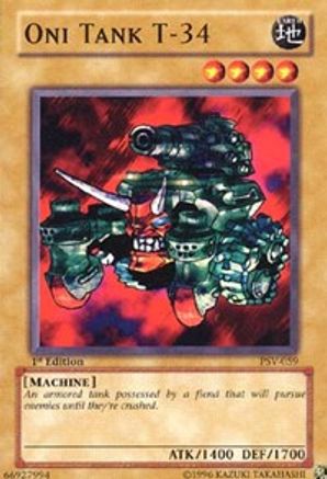 Oni Tank T-34 (PSV-059) - Pharaoh's Servant 1st Edition-1