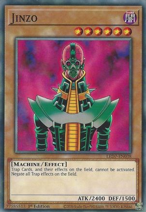 Jinzo (LED7-EN038) - Legendary Duelists: Rage of Ra 1st Edition
