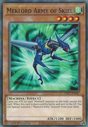 Meklord Army of Skiel (LED7-EN047) - Legendary Duelists: Rage of Ra 1st Edition