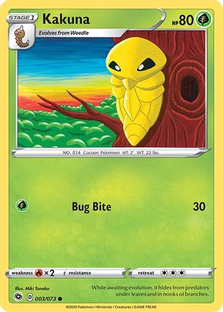Kakuna 3/73 - Champions Path-1
