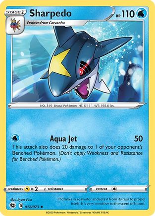 Sharpedo 12/73 - Champions Path-1