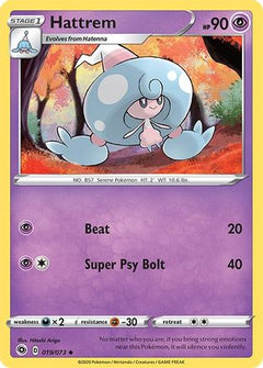 Hattrem 19/73 - Champions Path Reverse Holofoil-1