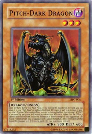 Pitch-Dark Dragon (MFC-008) - Magician's Force Unlimited-1