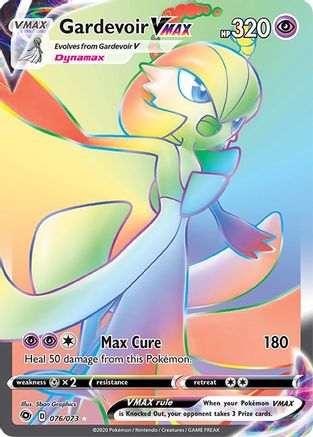 Gardevoir VMAX (Secret) 76/73 - Champions Path Holofoil-1