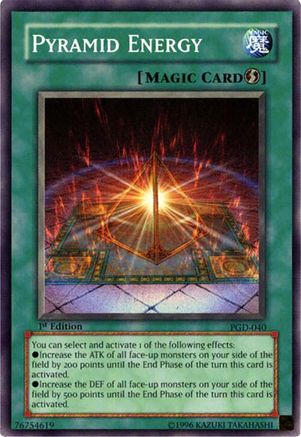 Pyramid Energy (PGD-040) - Pharaonic Guardian 1st Edition-1