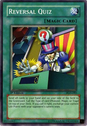 Reversal Quiz (PGD-092) - Pharaonic Guardian 1st Edition-1