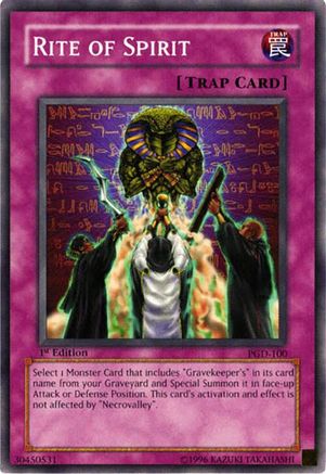 Rite of Spirit (PGD-100) - Pharaonic Guardian 1st Edition-1