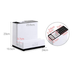 Tableware Storage Holders Kitchen Knife Plastic Storages Racks For Kitchen Convenience Cabinet Kitchen Gadgets-5