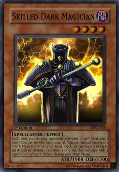 Skilled Dark Magician (MFC-065) - Magician's Force 1st Edition-1