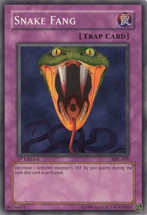 Snake Fang (MRL-050) - Magic Ruler 1st Edition-1