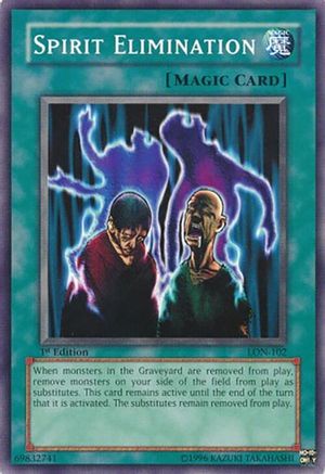 Spirit Elimination (LON-102) - Labyrinth of Nightmare 1st Edition-1