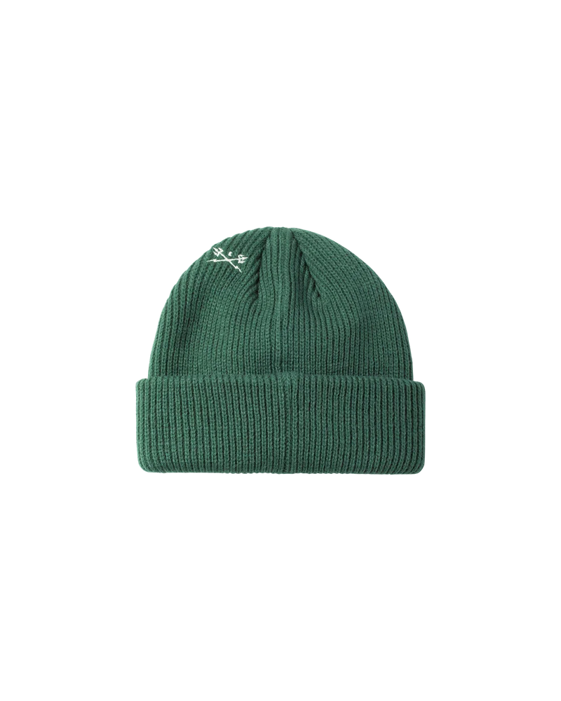 Dark Seas 'Headmaster' Beanie - Green-2